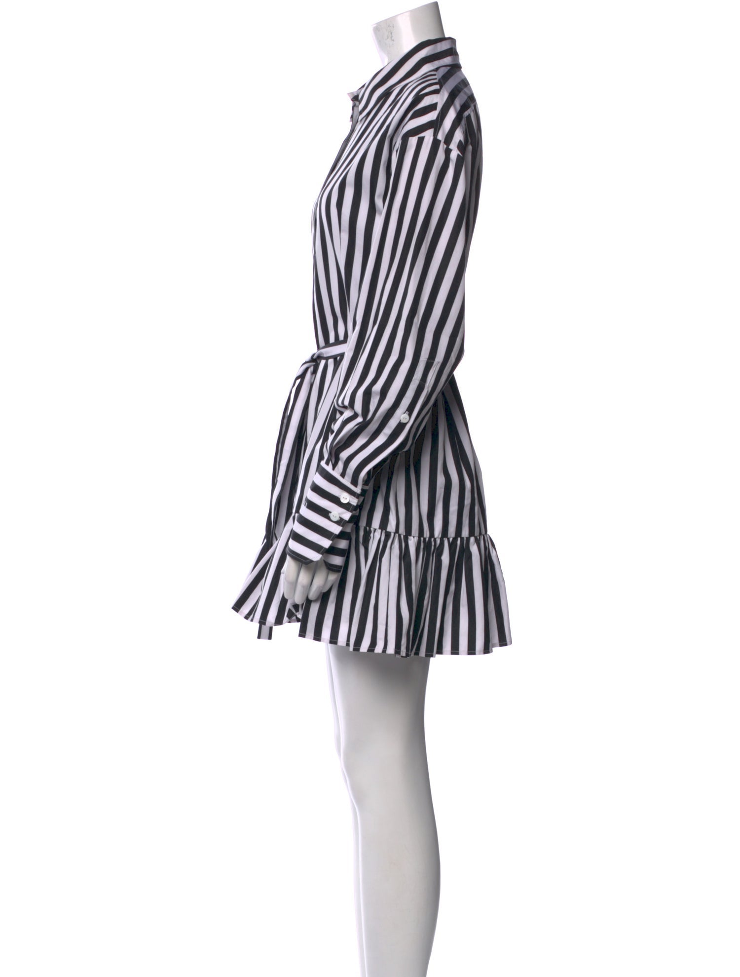 Patou Striped Mini Dress