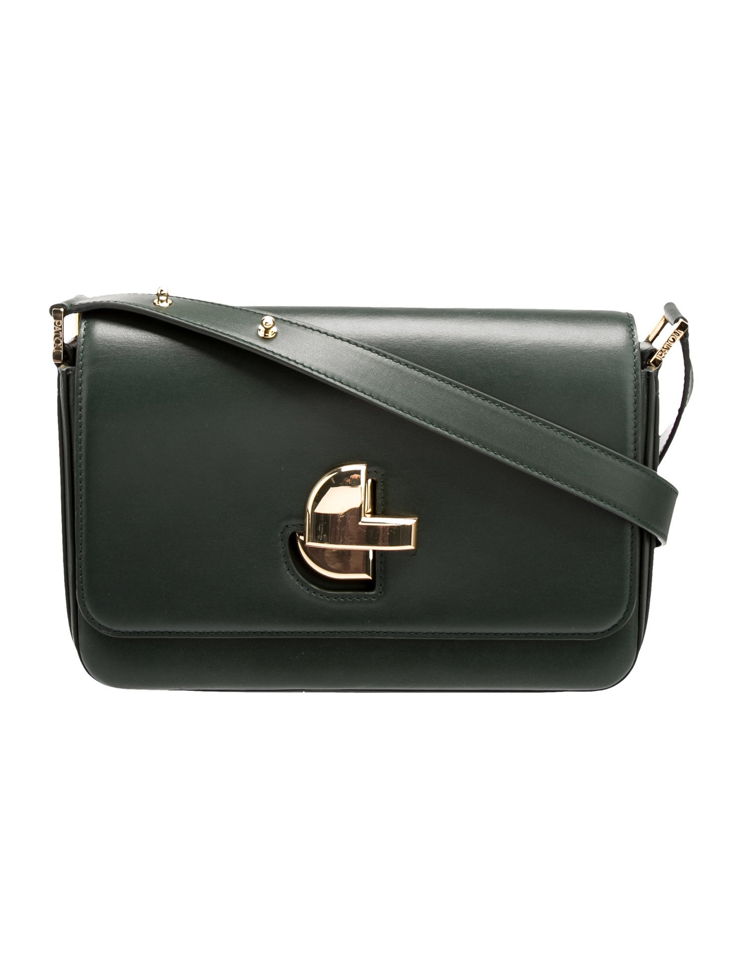 Patou Leather Crossbody Bag