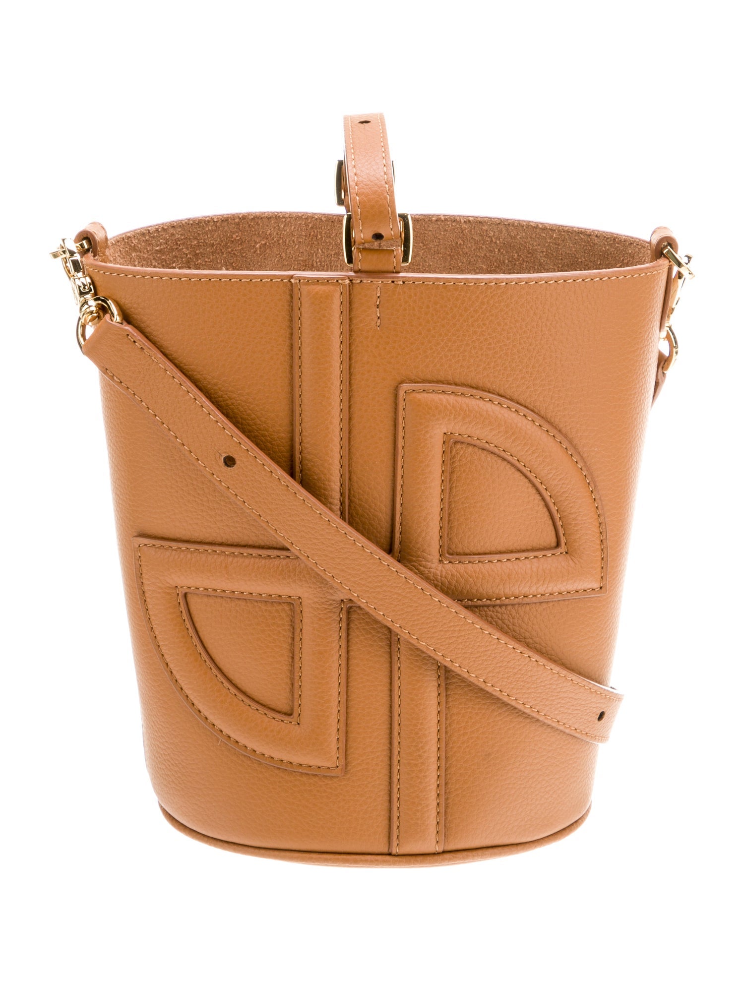 Patou Leather Shoulder Bag