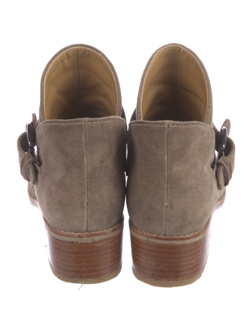 Stuart Weitzman Suede Moto Boots