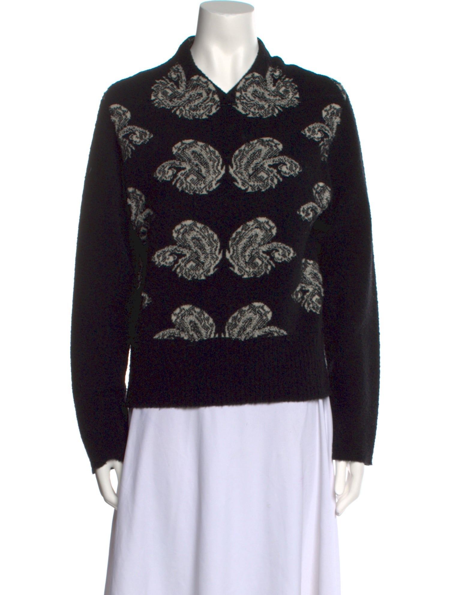 Puppets and Puppets Wool Printed Sweater