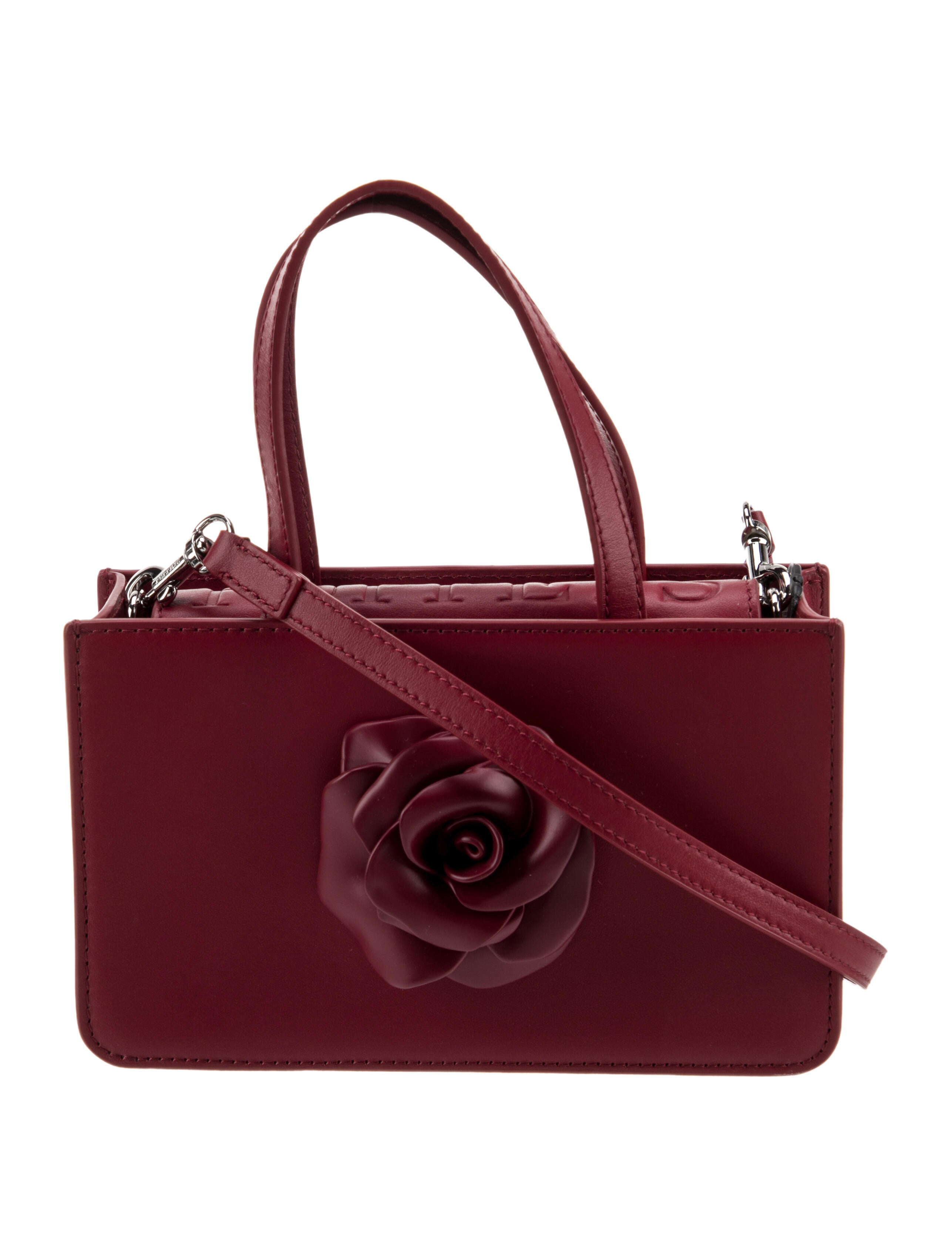 Puppets and Puppets Leather Top Handle Bag w/ Tags