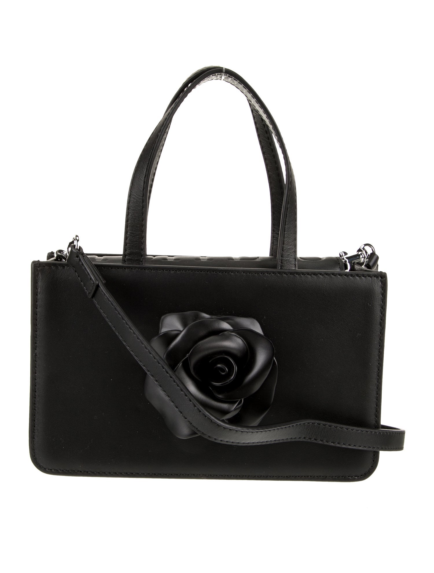 Puppets and Puppets Leather Top Handle Bag