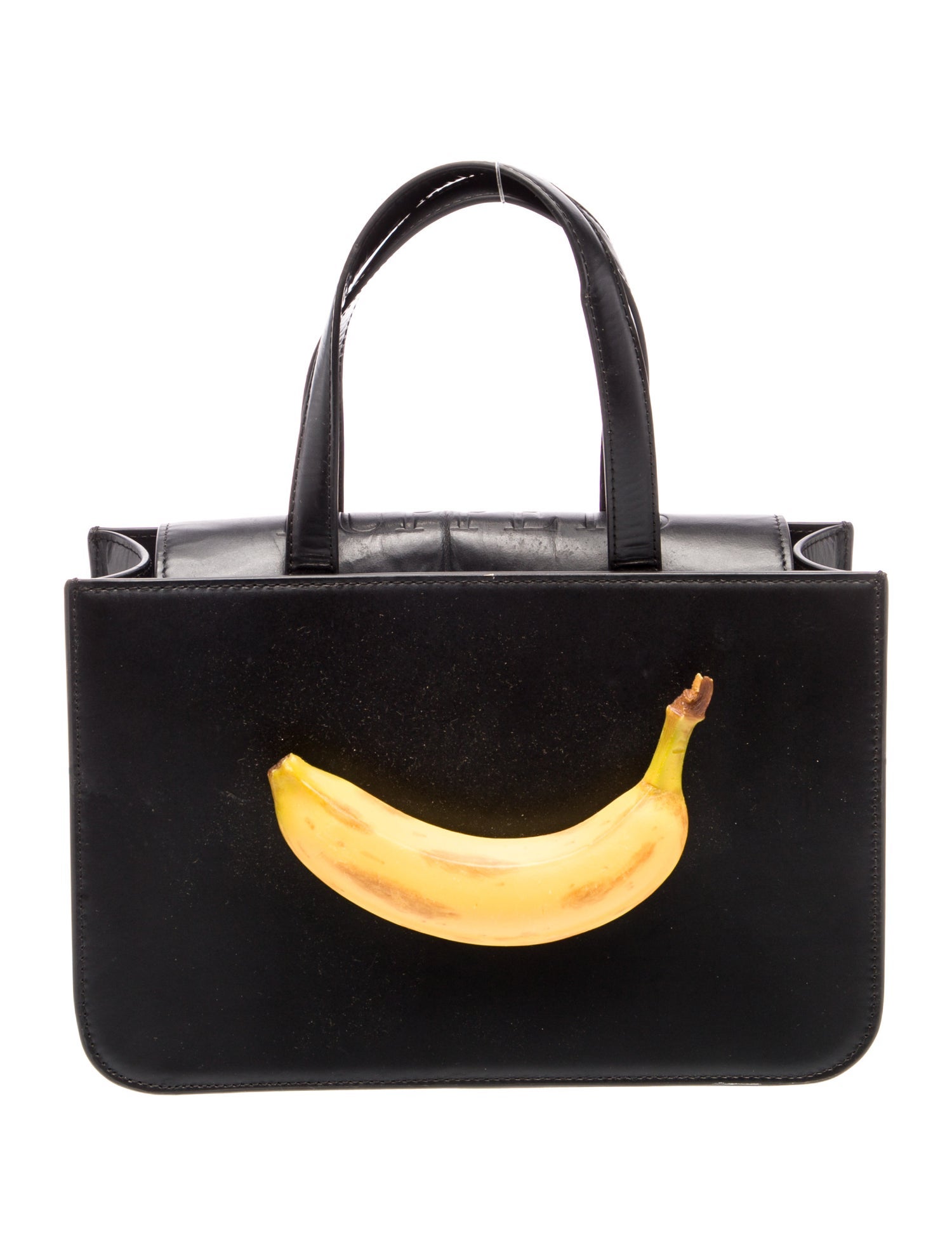 Puppets and Puppets Leather Top Handle Bag