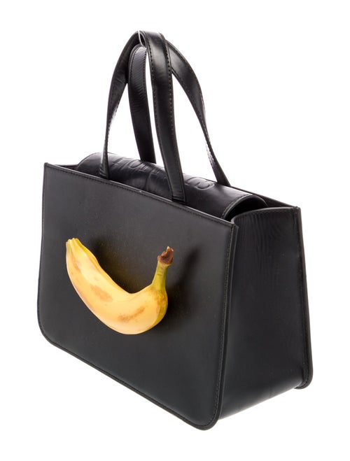 Puppets and Puppets Leather Top Handle Bag