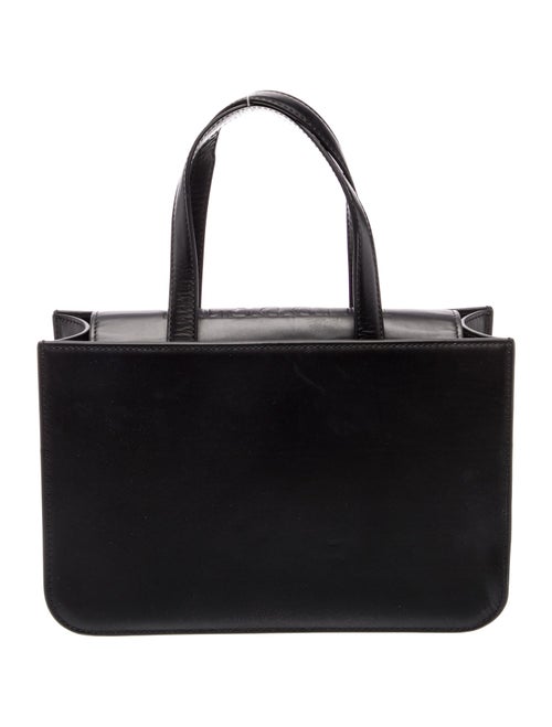 Puppets and Puppets Leather Top Handle Bag