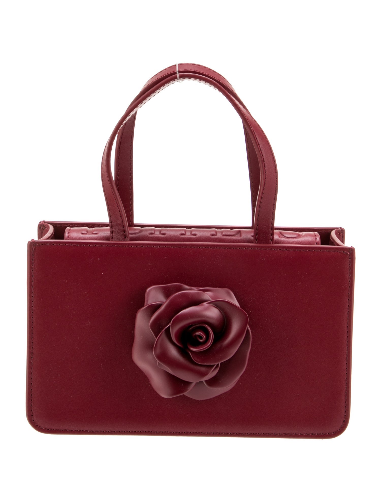 Puppets and Puppets Leather Top Handle Bag w/ Tags