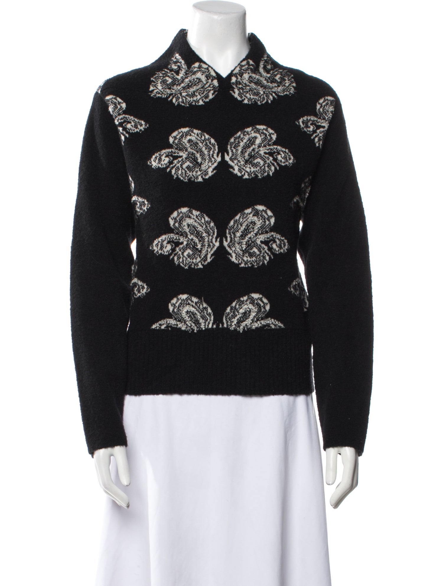 Puppets and Puppets Wool Printed Sweater