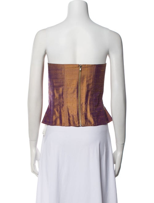 Puppets and Puppets Silk Printed Crop Top