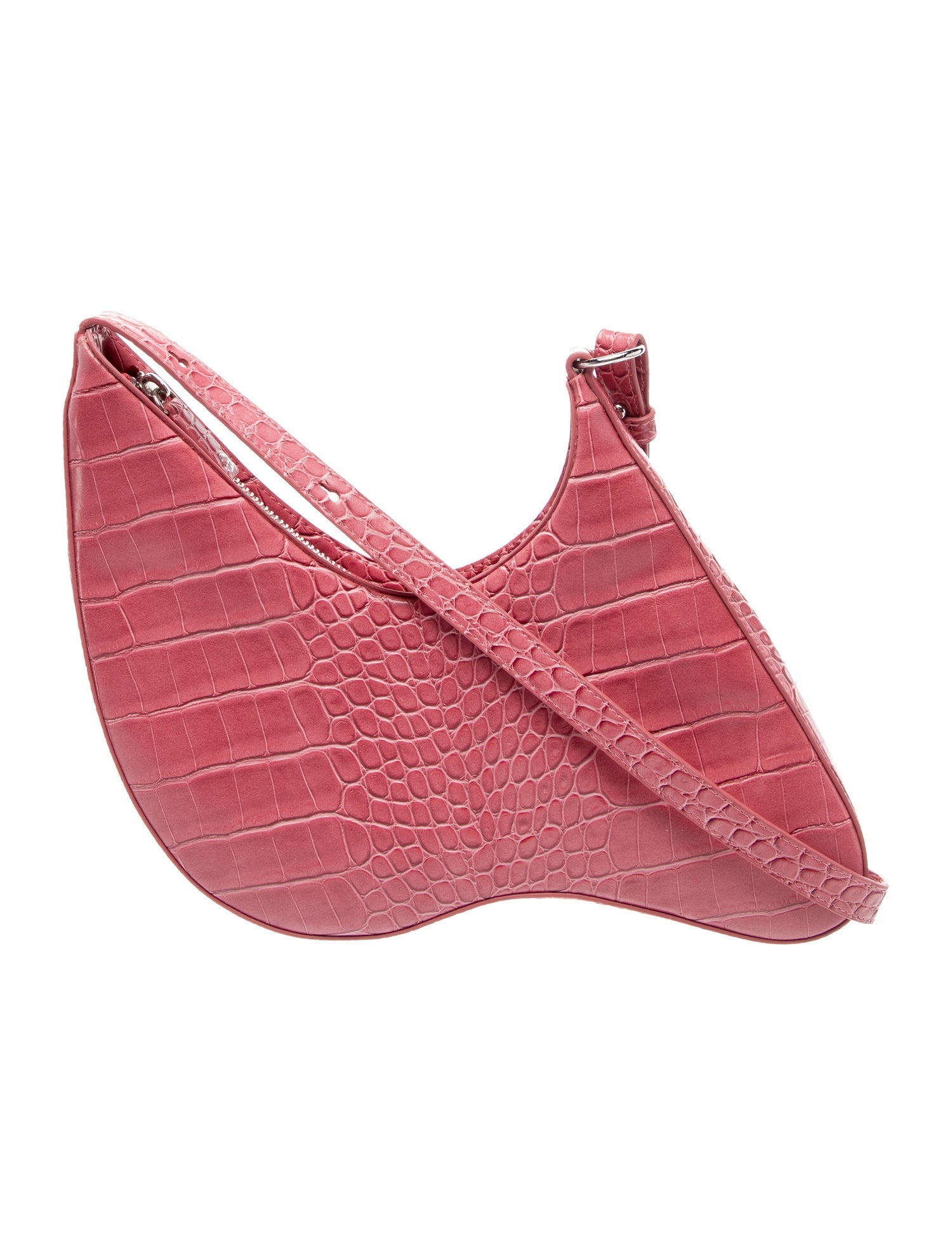 Puppets and Puppets Embossed Leather Shoulder Bag