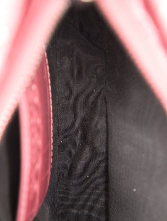 Puppets and Puppets Embossed Leather Shoulder Bag