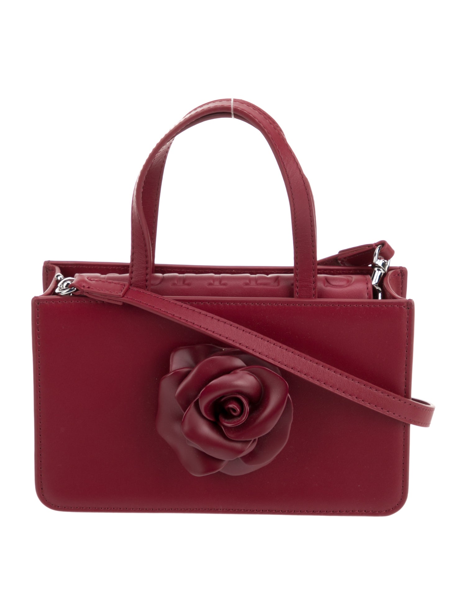 Puppets and Puppets Leather Top Handle Bag