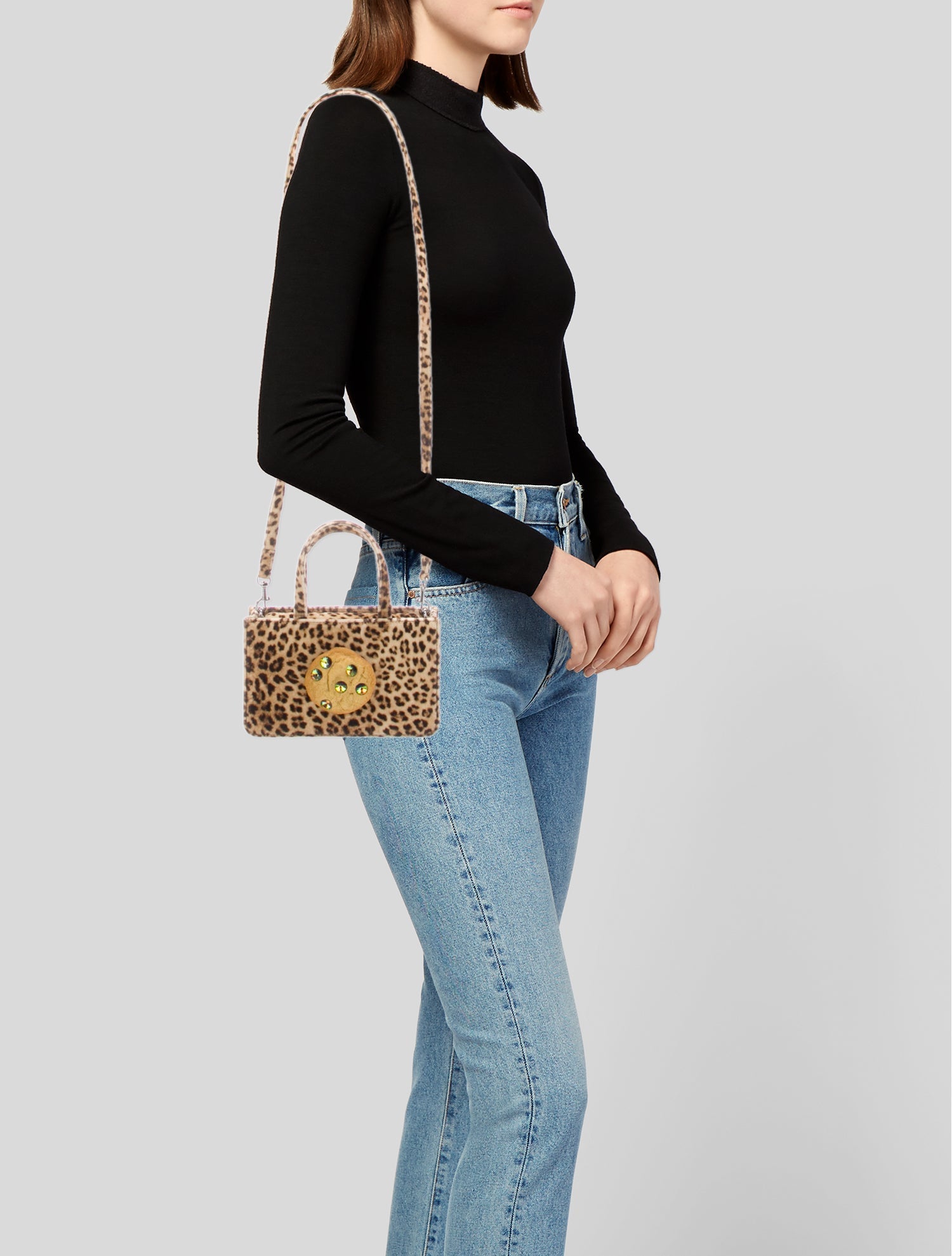 Puppets and Puppets Velvet Shoulder Bag w/ Tags