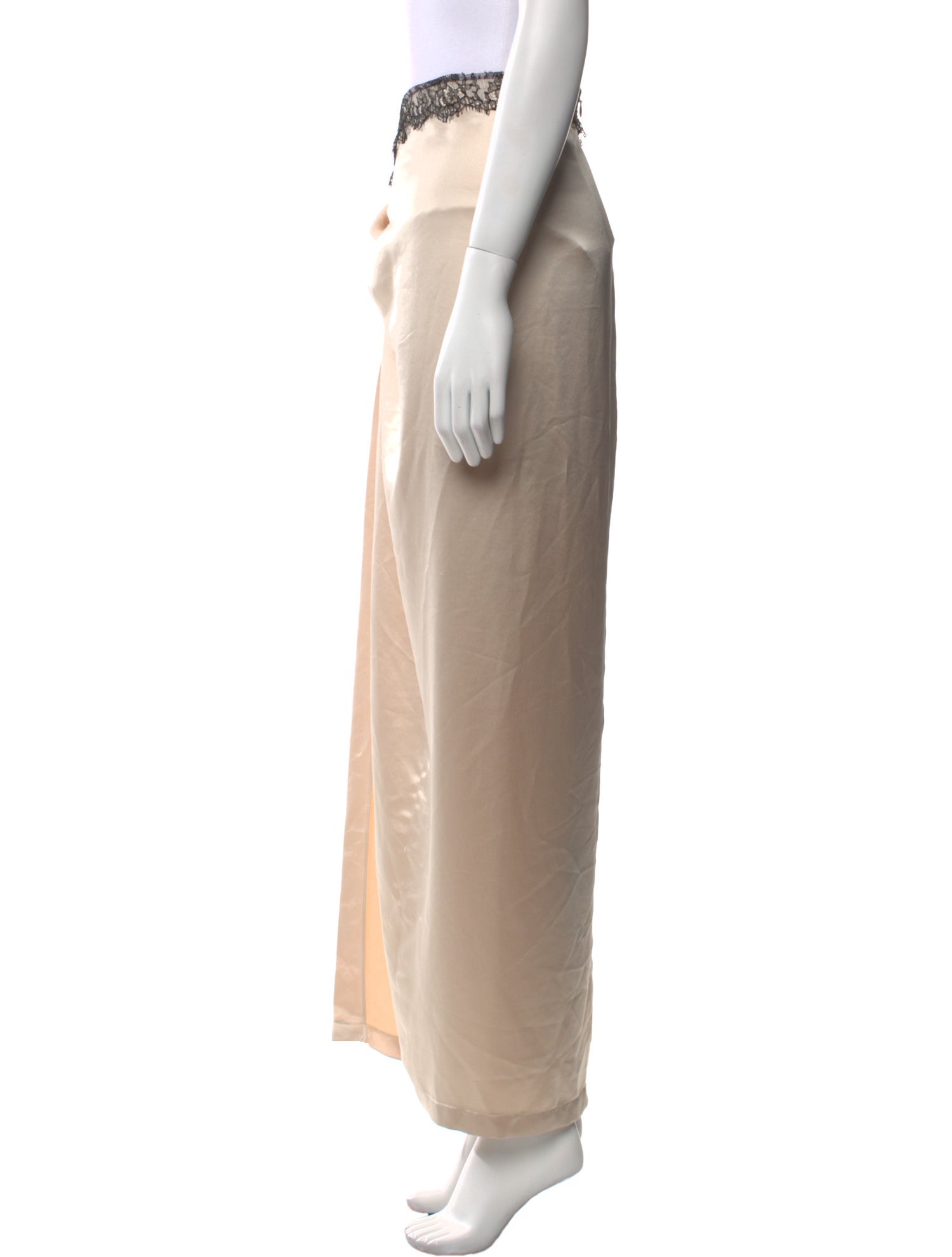 Puppets and Puppets Pleated Accents Long Skirt