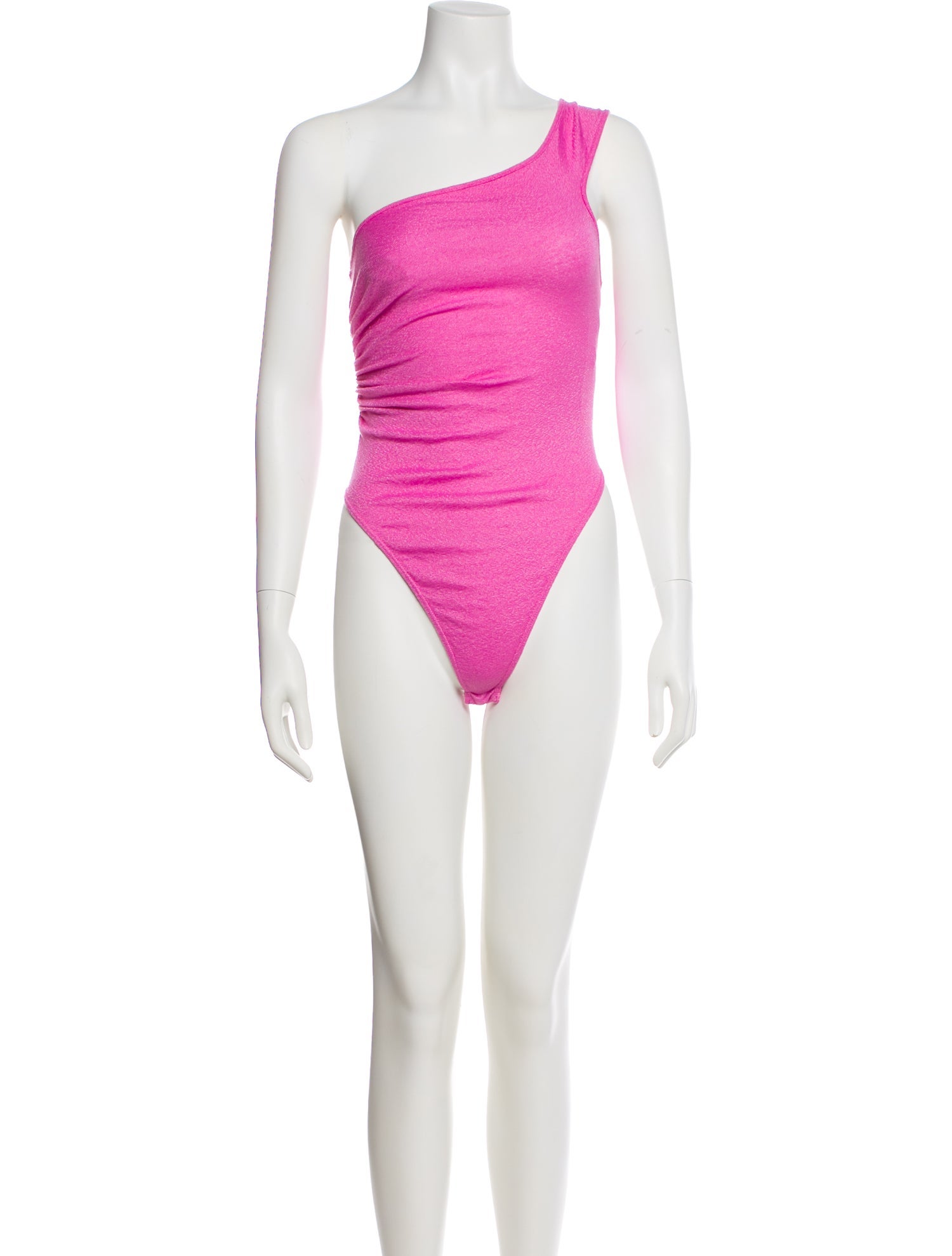 Puppets and Puppets One-Shoulder Sleeveless Bodysuit