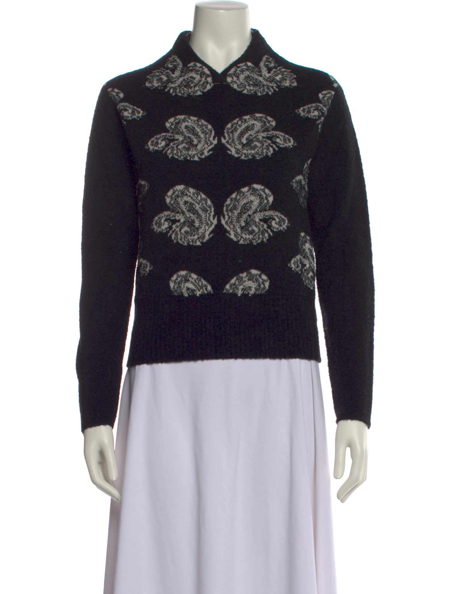 Puppets and Puppets Wool Printed Sweater