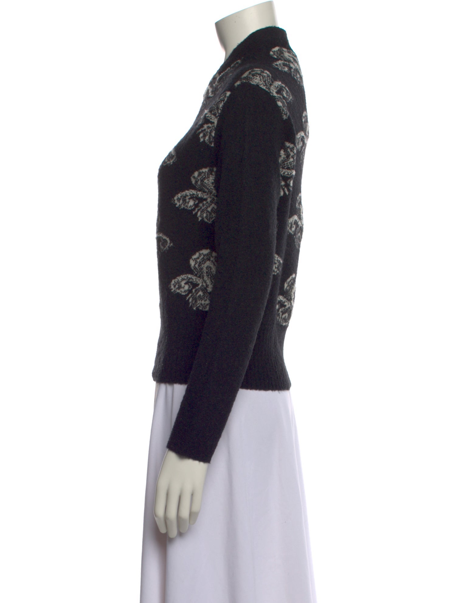 Puppets and Puppets Wool Printed Sweater