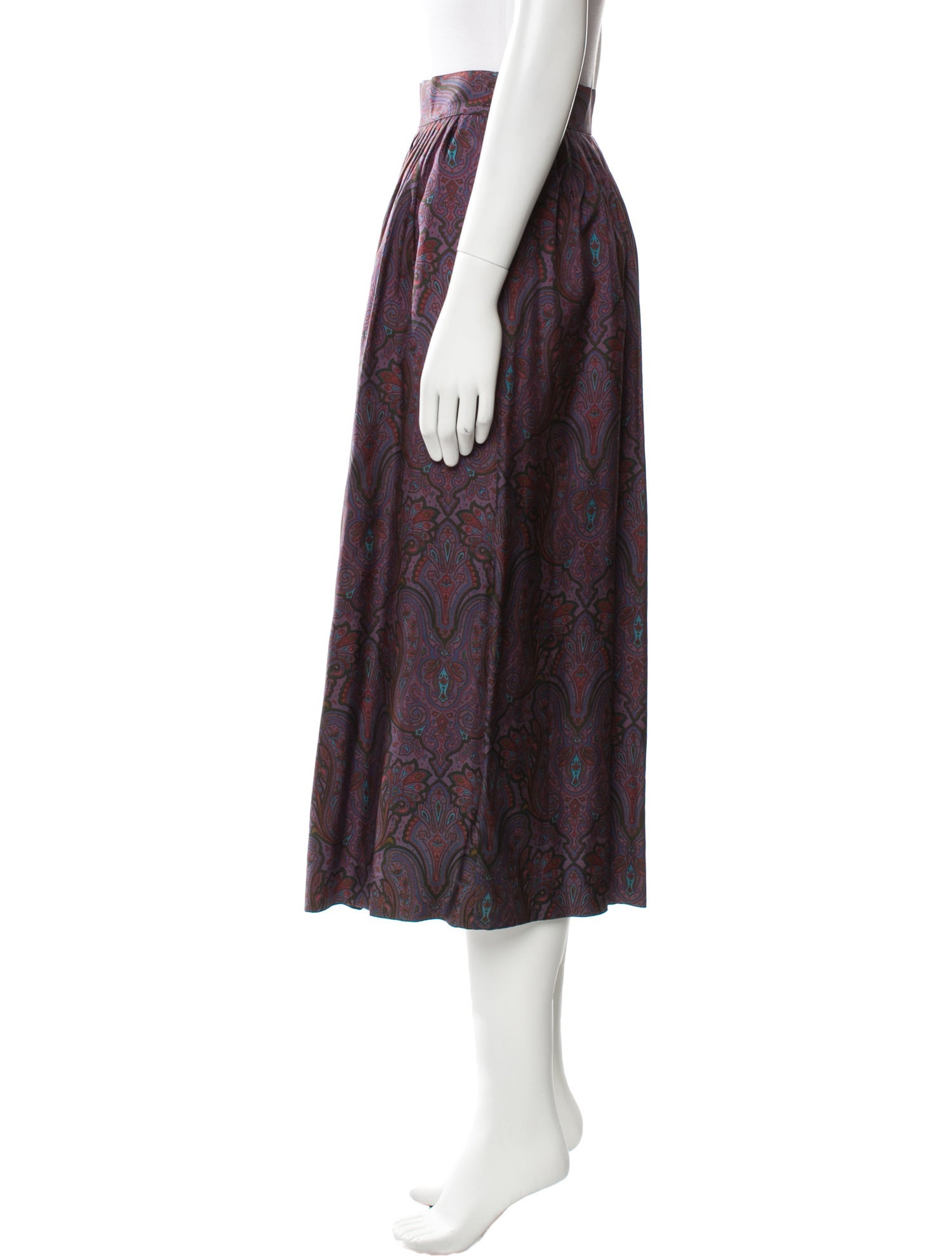 Paul Stuart Vintage Midi Length Skirt