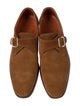 Paul Stuart Suede Monk Straps