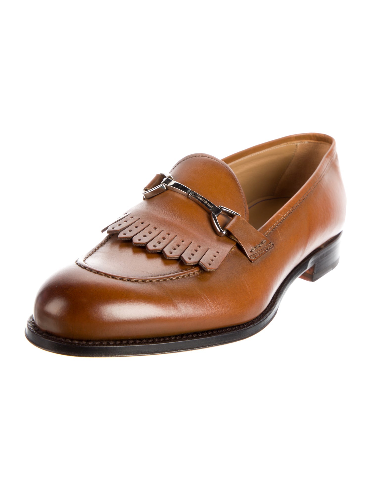 Paul Stuart Leather Dress Loafers