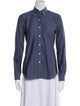Paul Stuart Long Sleeve Button-Up Top
