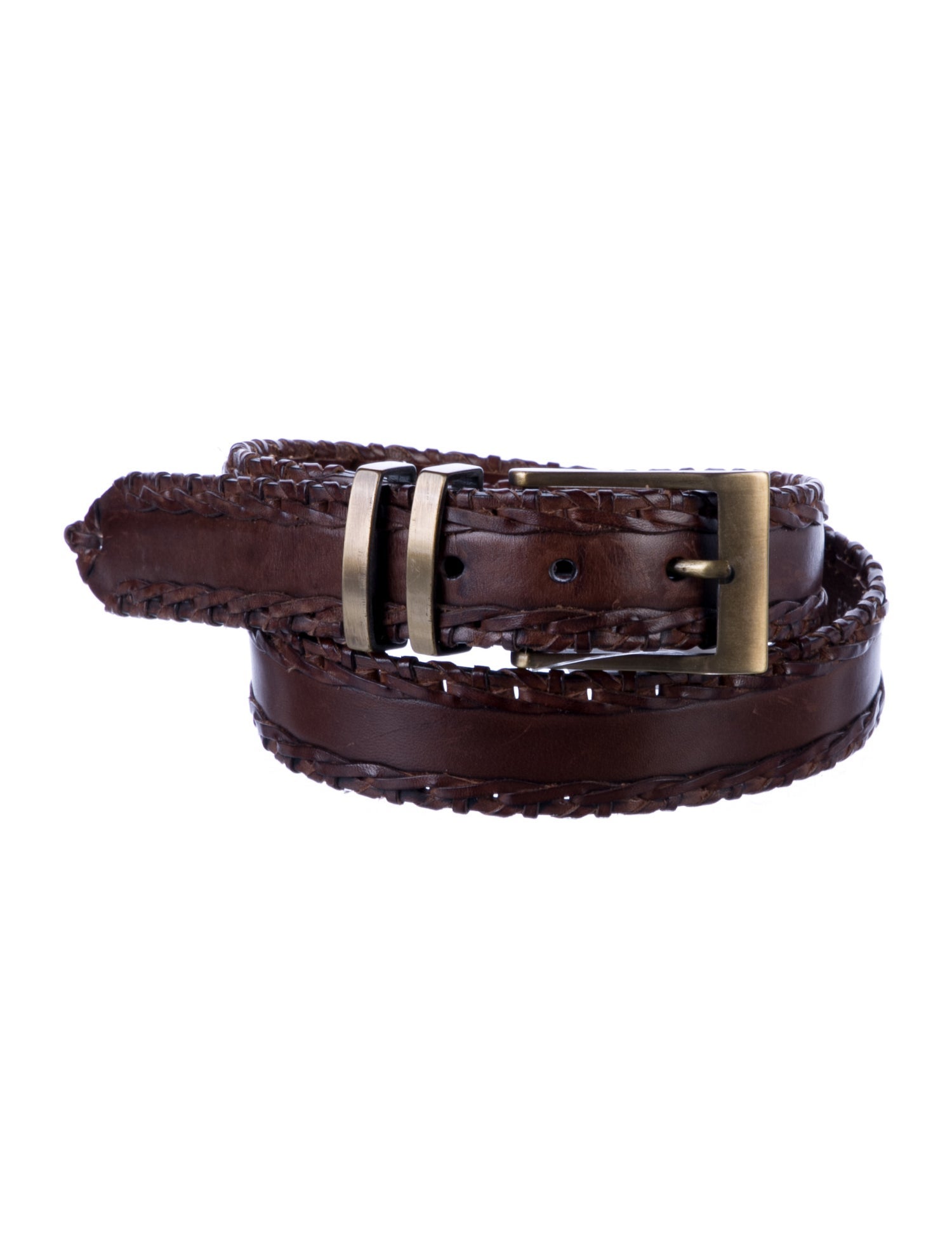 Paul Stuart Leather Waist Belt