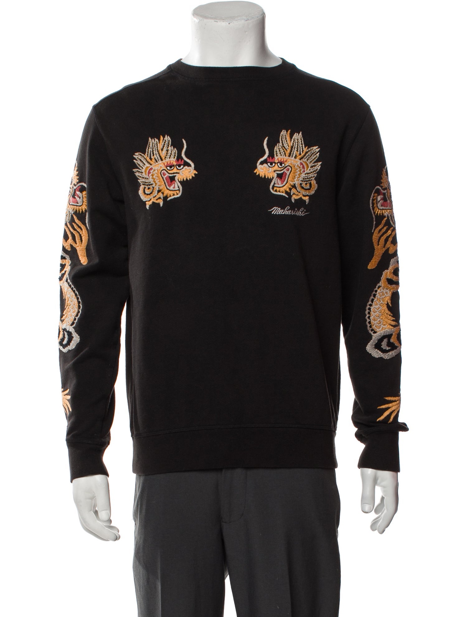 Paul Stuart Cashmere Graphic Print Pullover