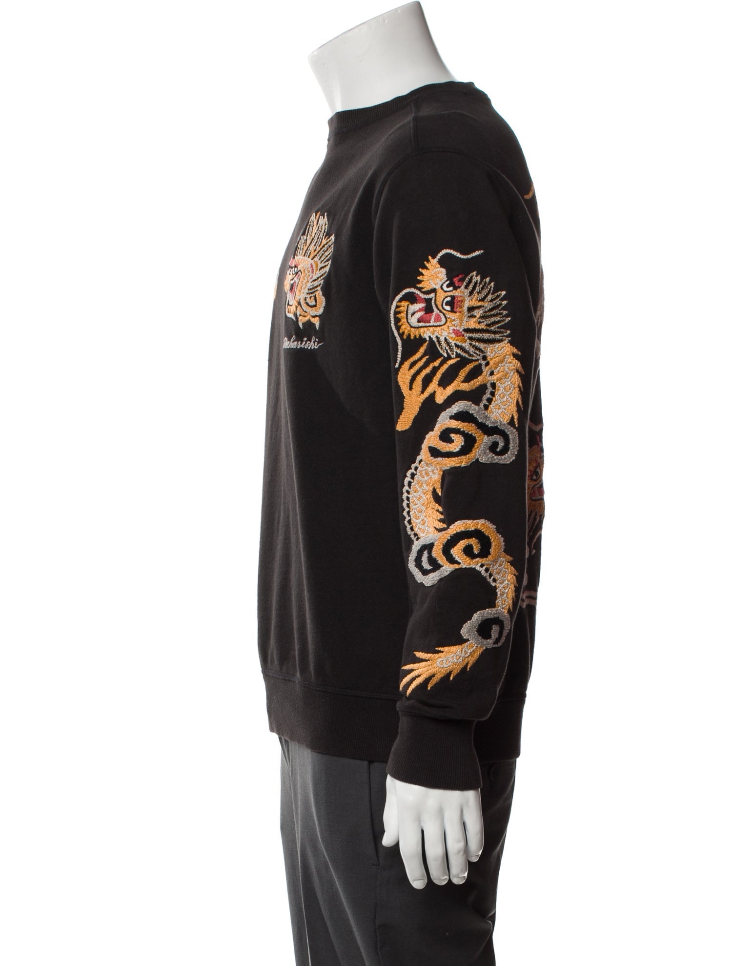 Paul Stuart Cashmere Graphic Print Pullover