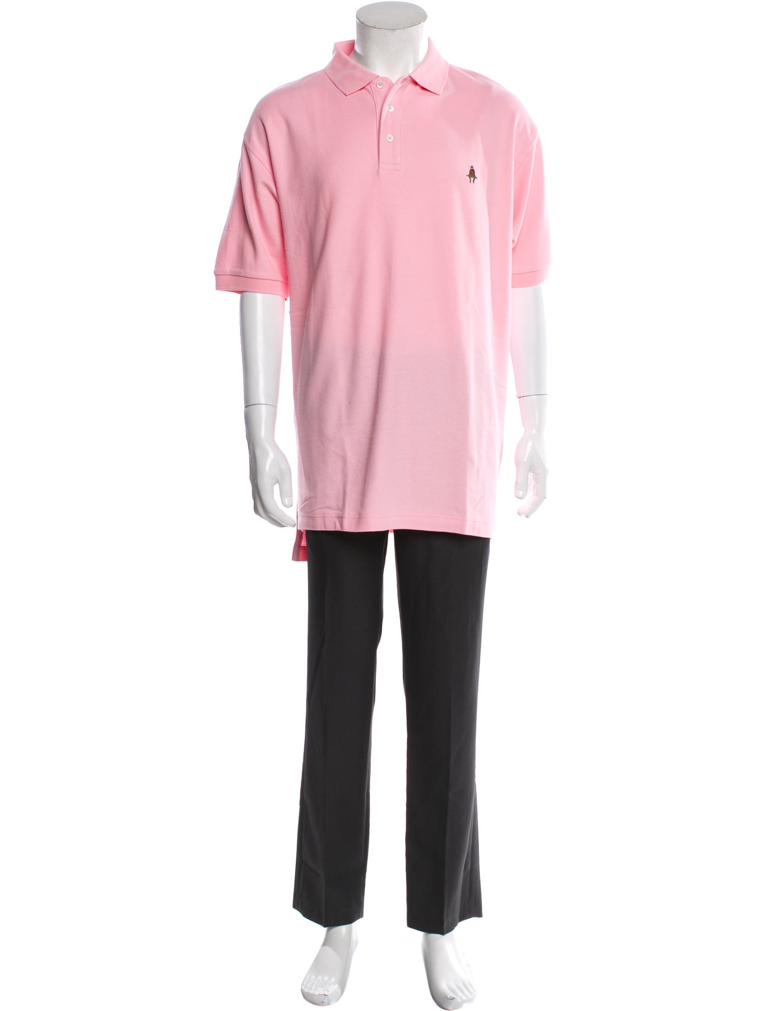Paul Stuart Collar Short Sleeve Polo Shirt