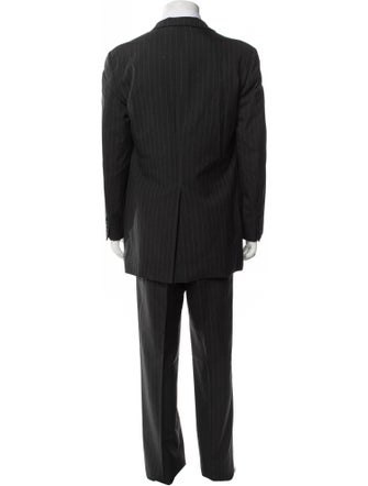 Paul Stuart Wool Striped Two-Piece Suit