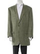 Paul Stuart Wool Houndstooth Print Blazer