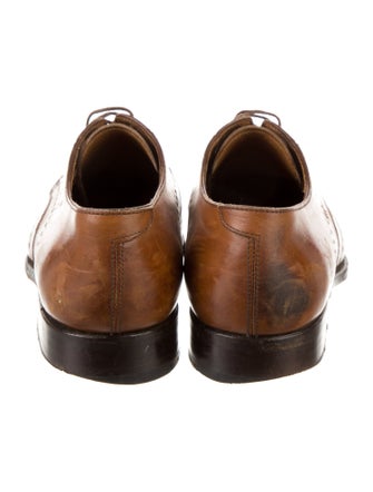 Paul Stuart Leather Derby Shoes