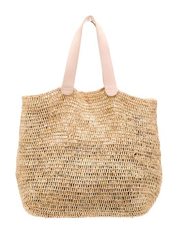 Paul Stuart Totes Raffia Tote
