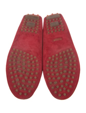 Paul Stuart Suede Bow Accents Loafers