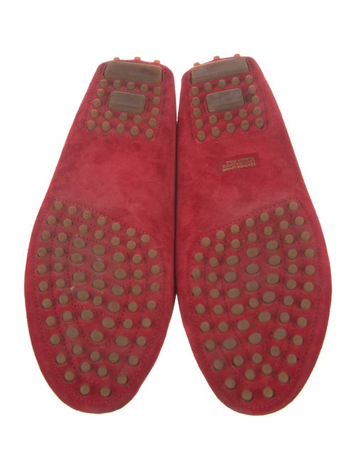 Paul Stuart Suede Bow Accents Loafers