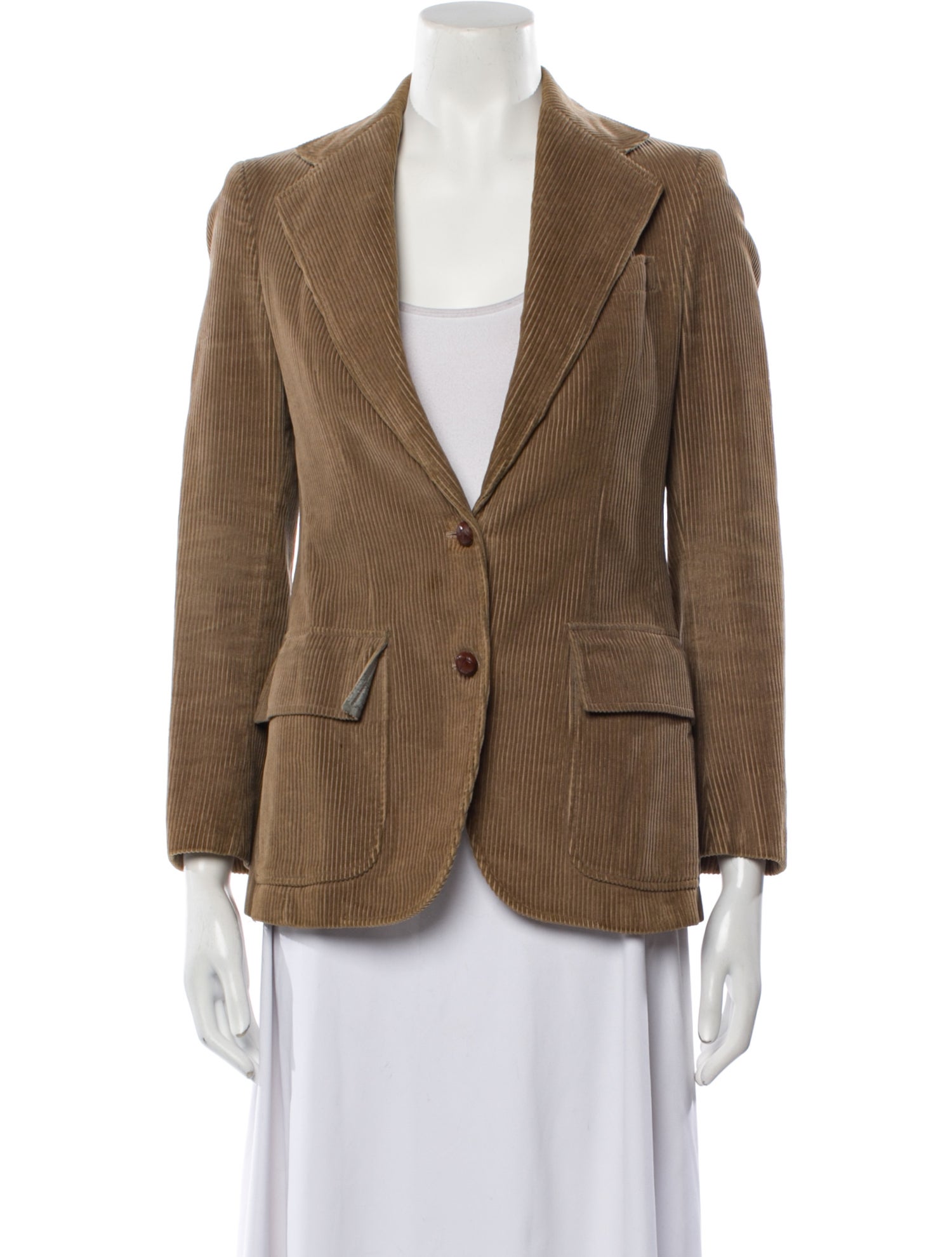 Paul Stuart Plaid Print Blazer