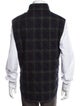 Paul Stuart Wool Plaid Print Vest