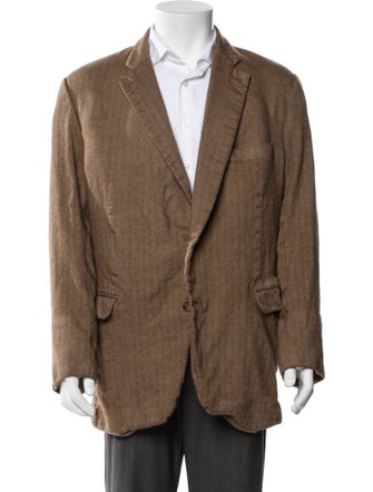 Paul Stuart Wool Tweed Pattern Blazer
