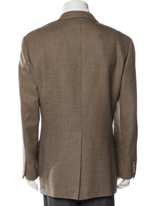 Paul Stuart Houndstooth Print Blazer