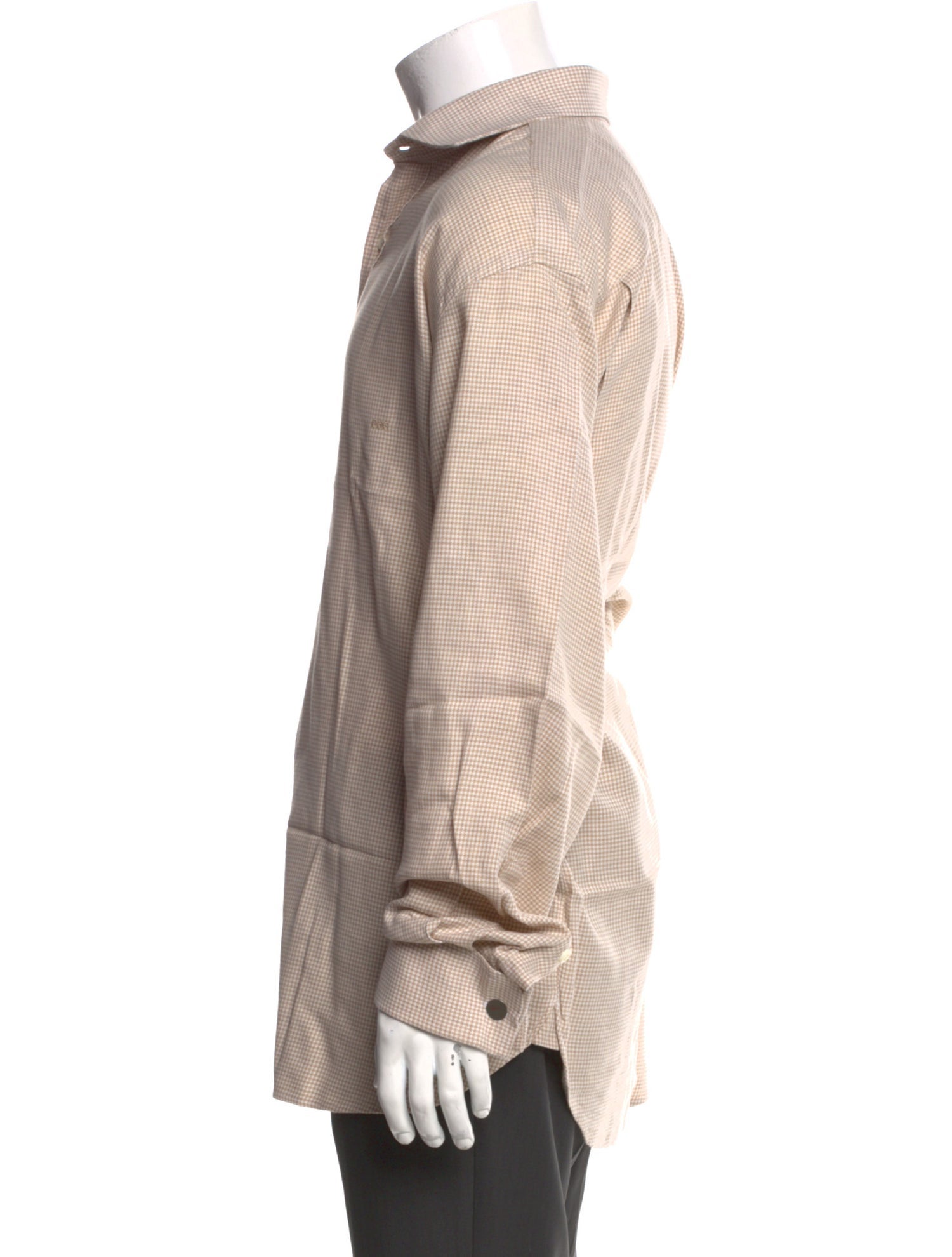 Paul Stuart Striped Long Sleeve Dress Shirt