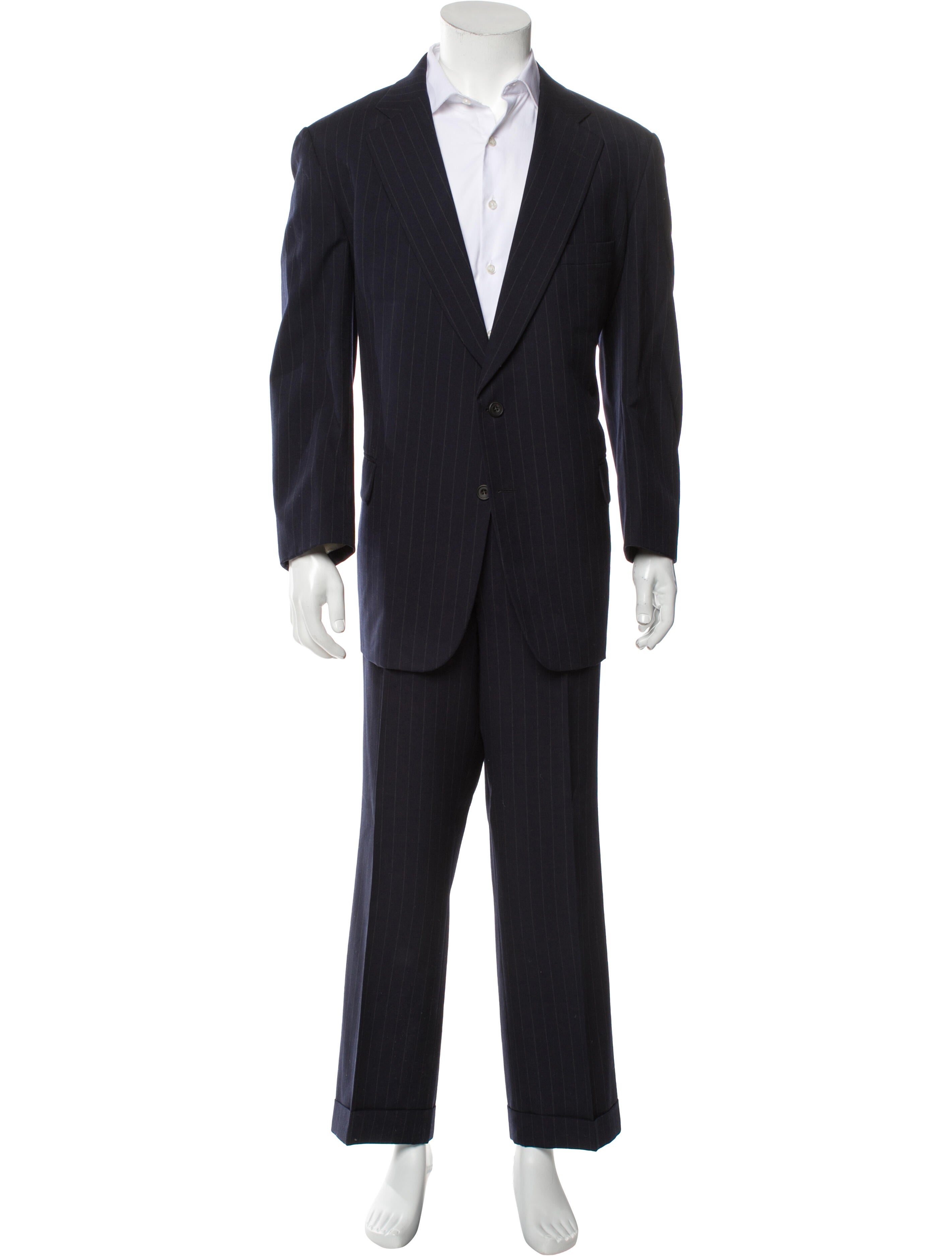 Paul Stuart Striped Two-Piece Suit