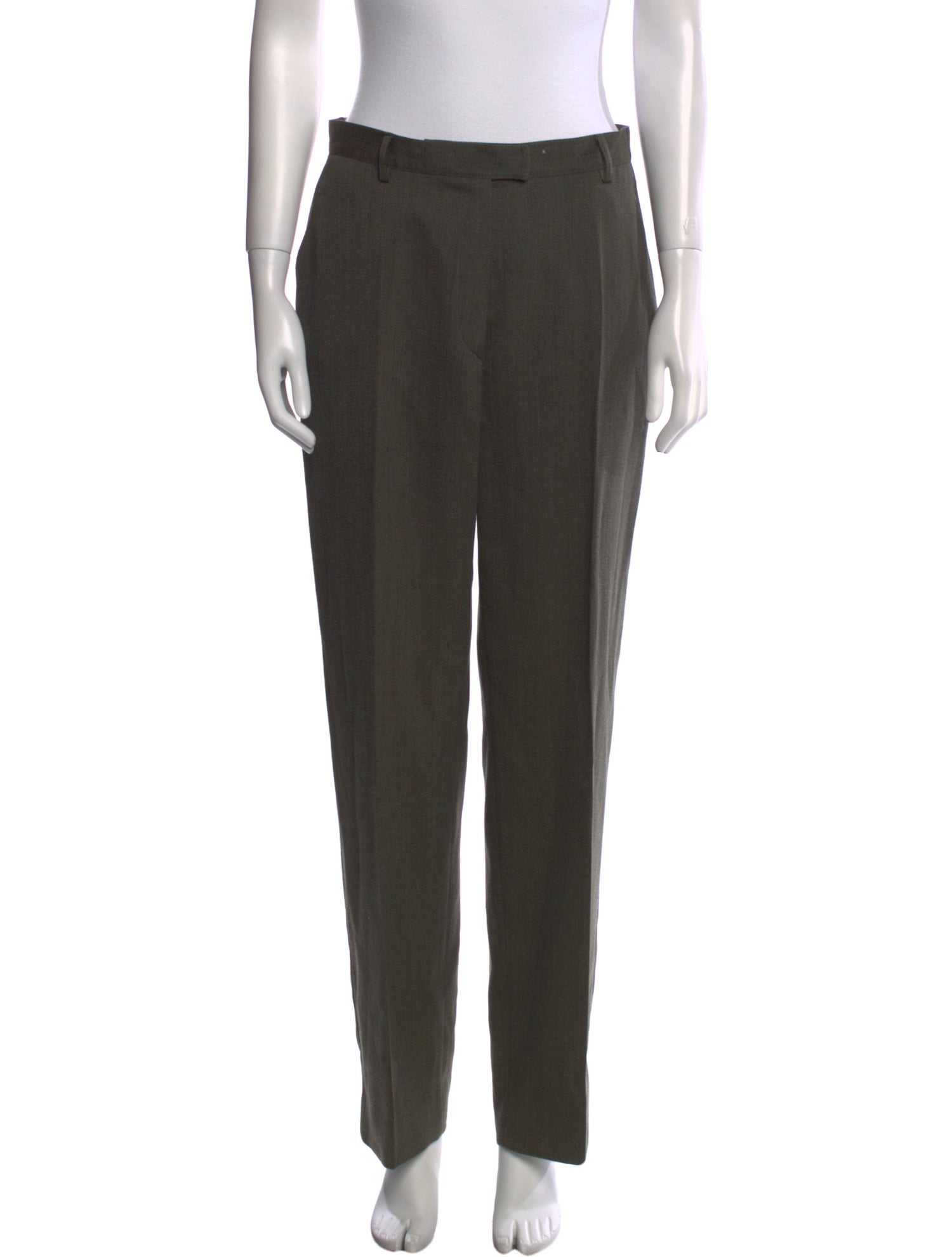 Paul Stuart Wool Straight Leg Pants