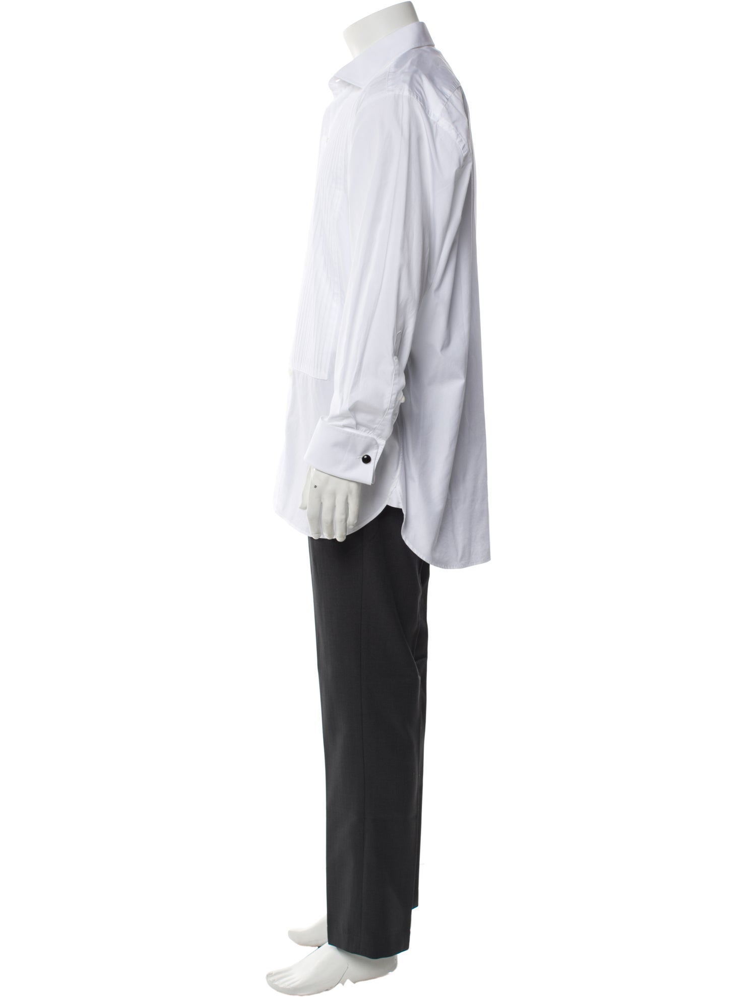 Paul Stuart Long Sleeve Tuxedo Shirt