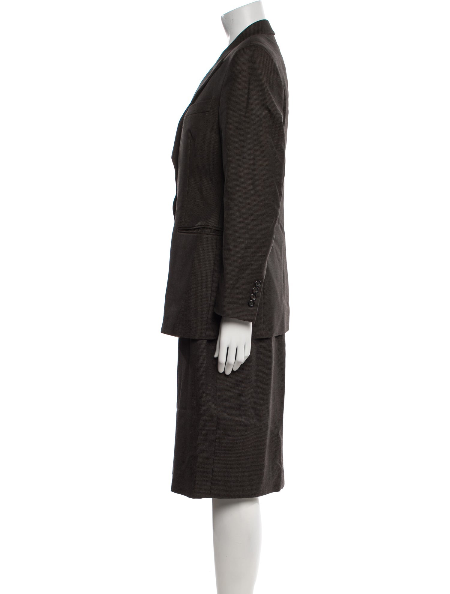 Paul Stuart Wool Skirt Suit