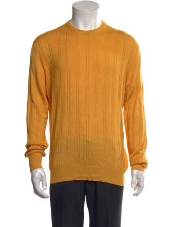 Paul Stuart Crew Neck Long Sleeve Pullover