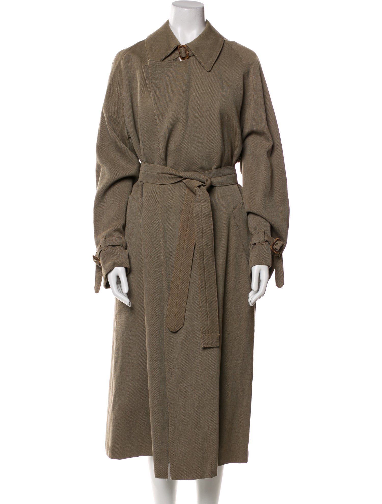 Paul Stuart Wool Trench Coat