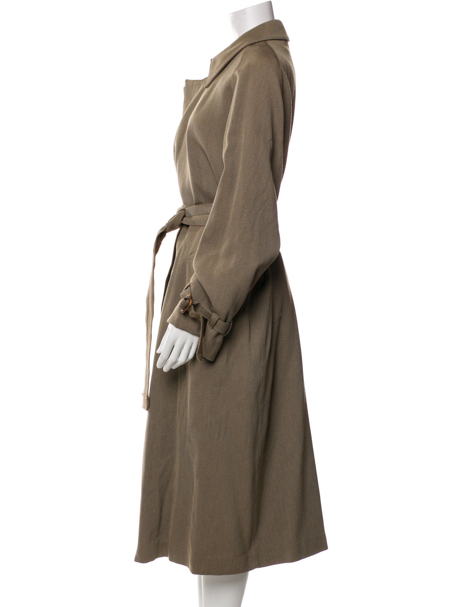 Paul Stuart Wool Trench Coat