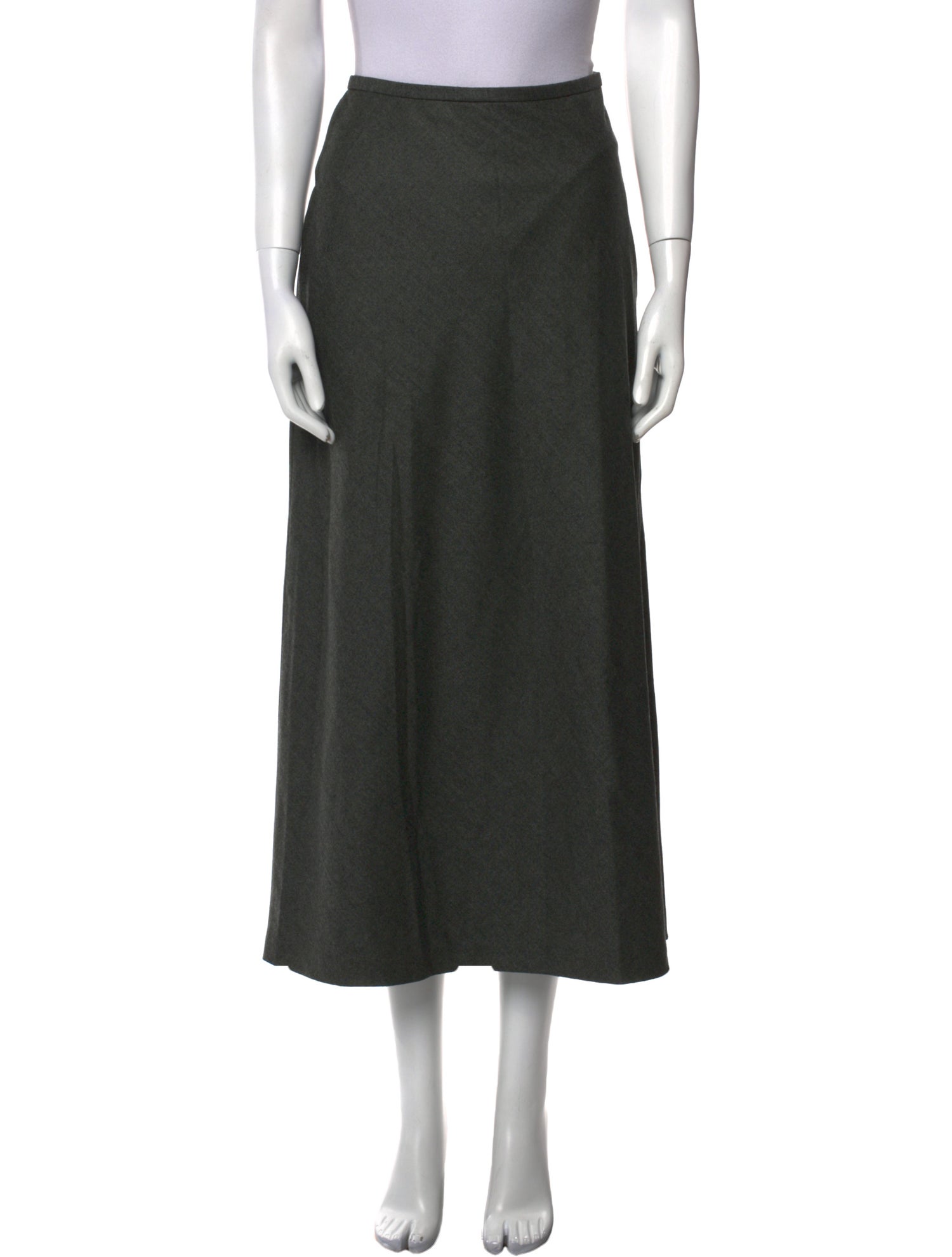 Paul Stuart Wool Midi Length Skirt