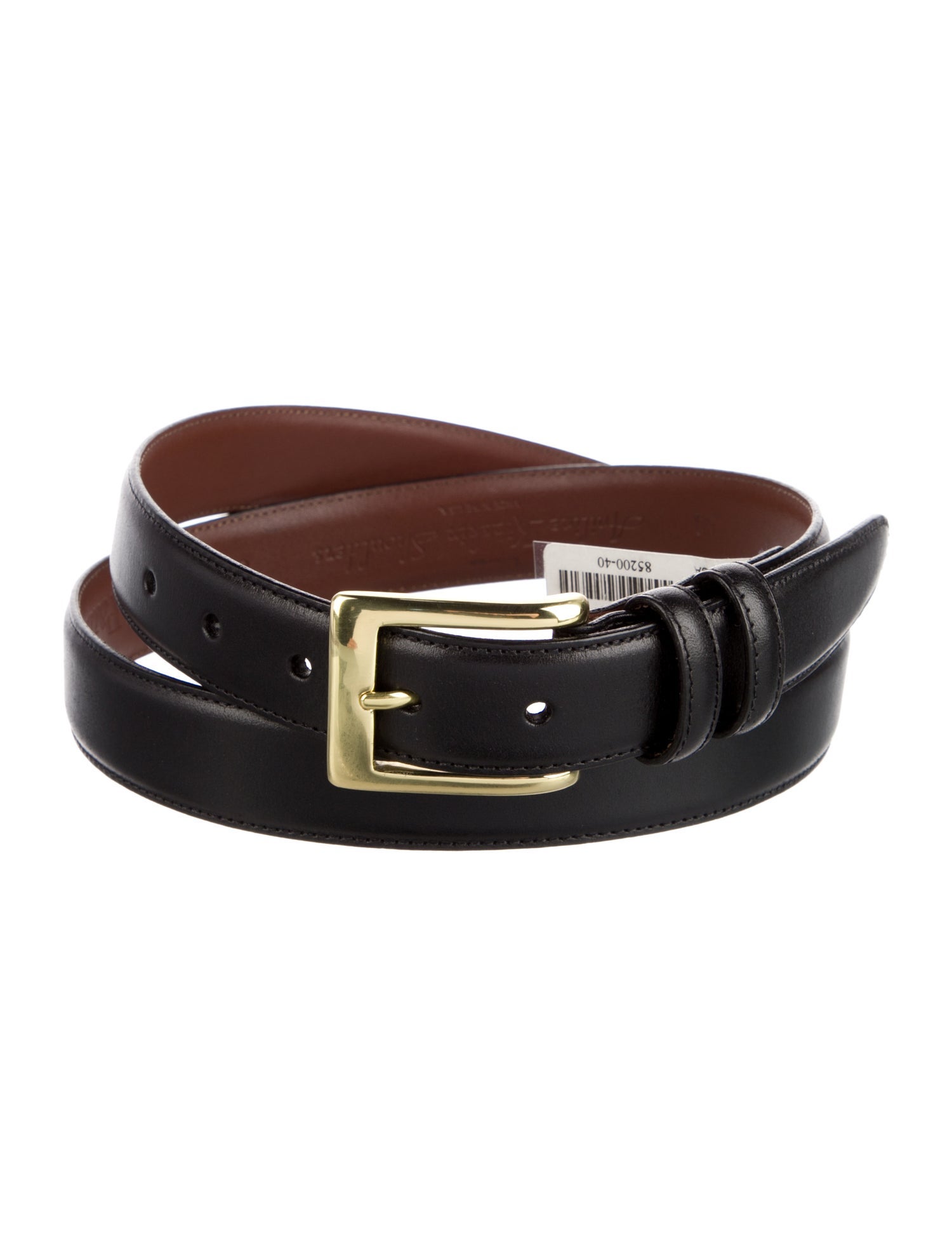 Paul Stuart Leather Belt w/ Tags