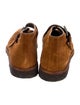 Paul Stuart Suede Monk Straps